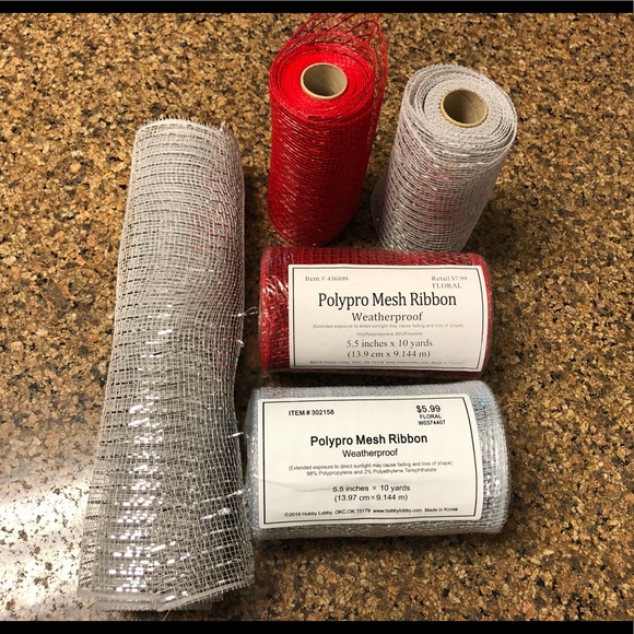 Polypro mesh ribbon. - Picture 2 of 3